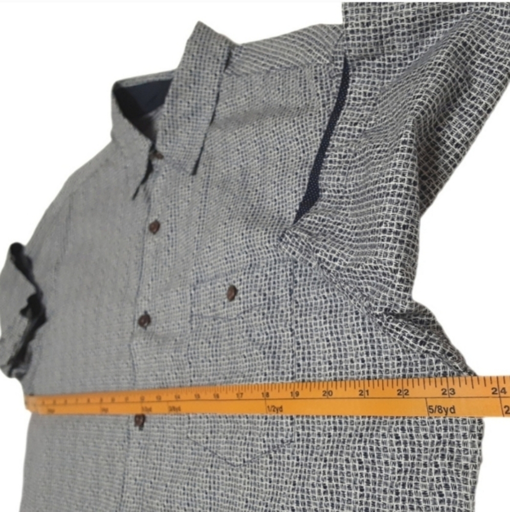 Moda Button Up Shirt Mens Large - Picture 11 of 12